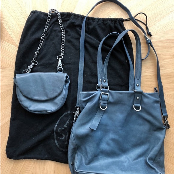 COPY - Ash Ziggy Tote and detachable purse - Picture 2 of 7